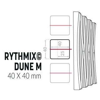 Bardage avec profil Rythmix Dune M