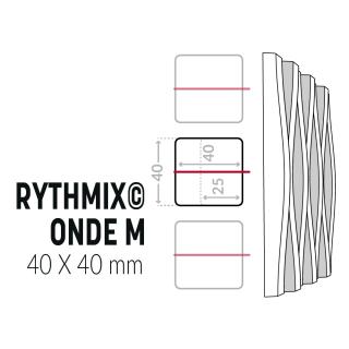 Bardage avec profil Rythmix Onde M