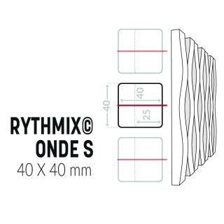 Bardage avec profil Rythmix Onde S