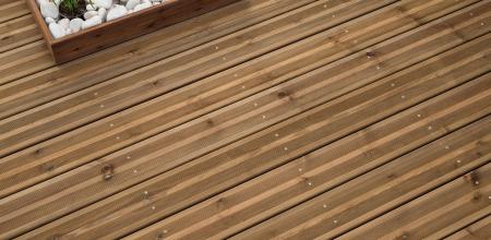 Lames De Terrasse Bois Massif Thermo Chauffe Exotique Composite